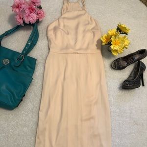 Women’s pink midi dress